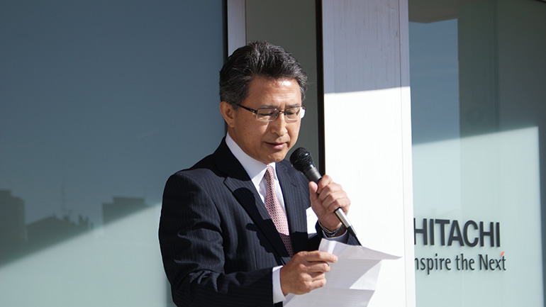 Director general de Hitachi Japón