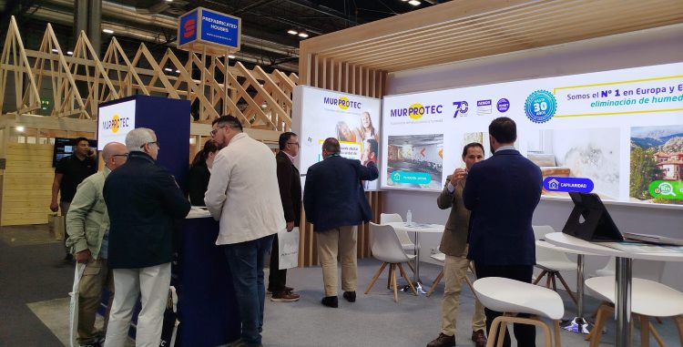 Murprotec presenta soluciones contra humedades estructurales en la Semana Internacional de la Construcción